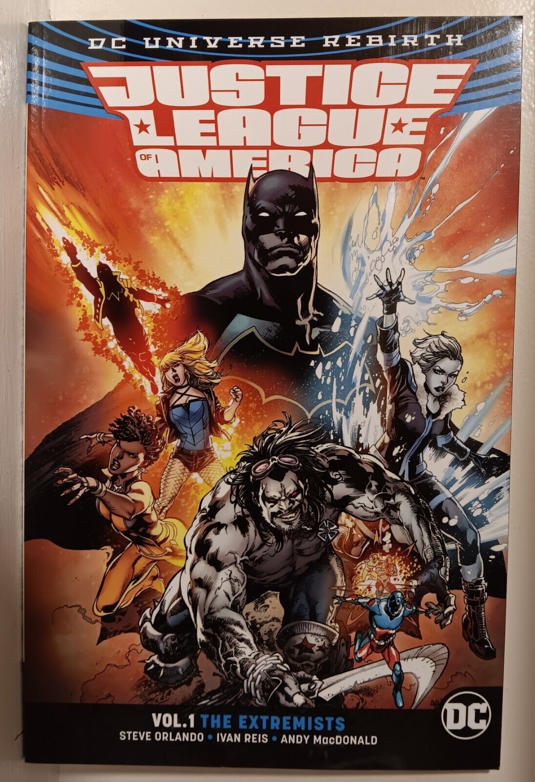 Justice League of America Rebirth Vol. 1 - (DC Comics) Brand New Trade Paperback