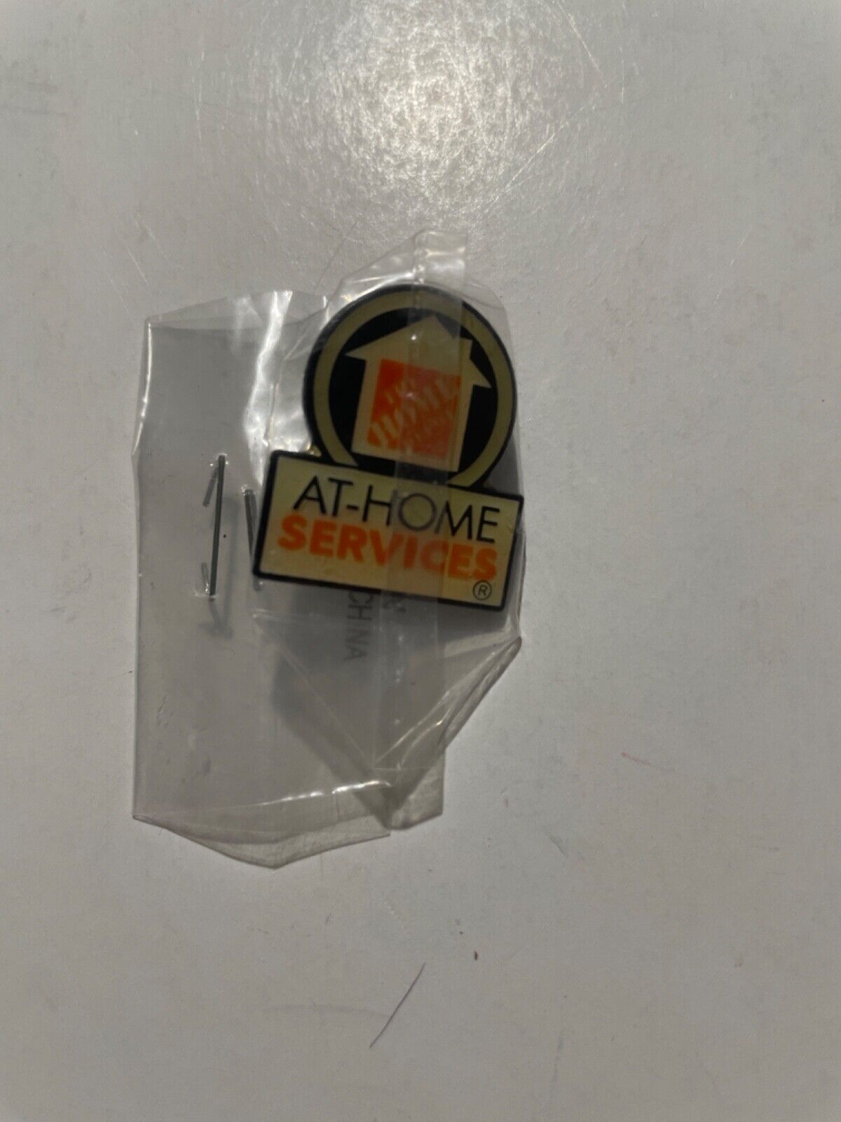 Home Depot At-Home Services Lapel Pin sealed