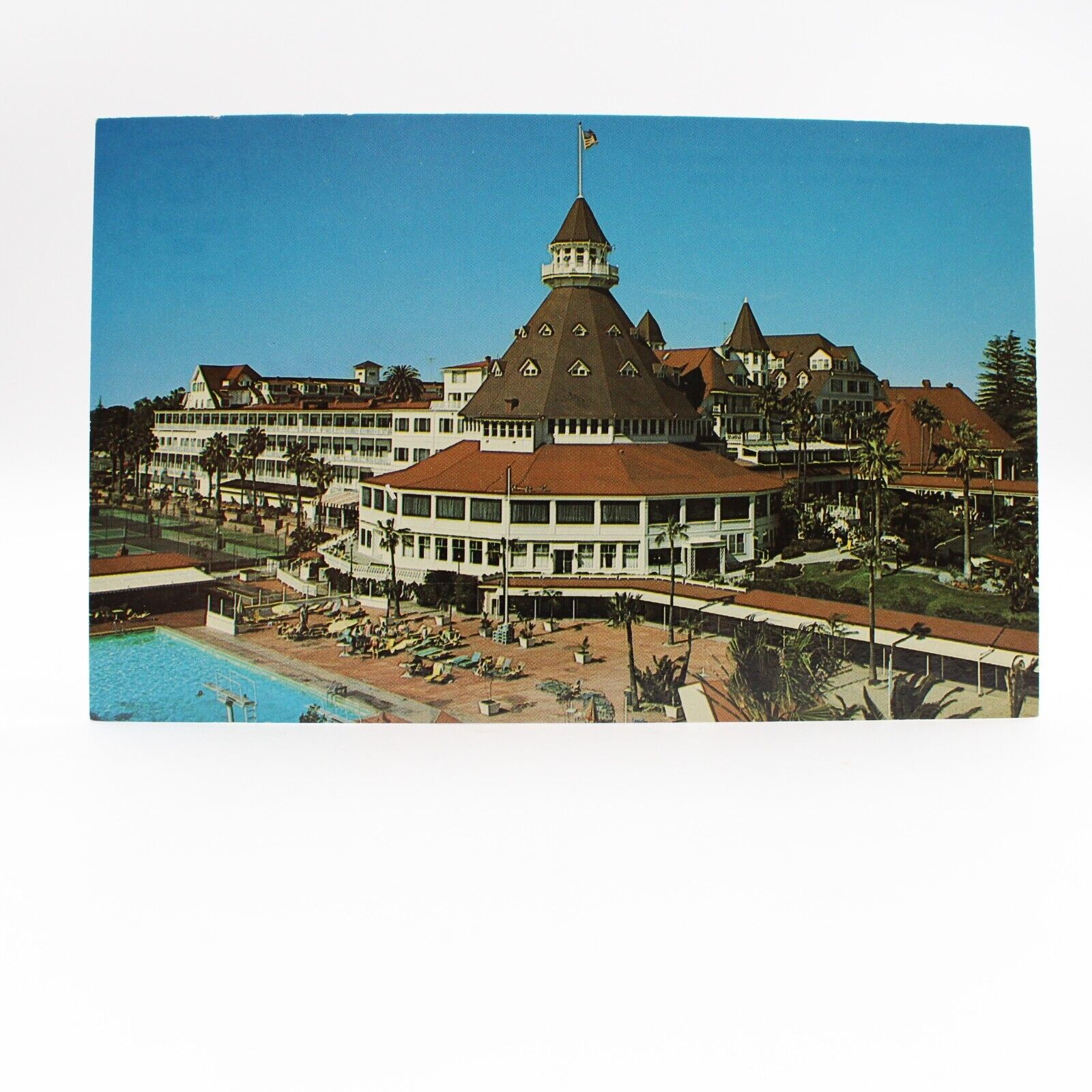 Magnificent Hotel Del Coronado, Coronado Island, San Diego, CA Chrome Postcard