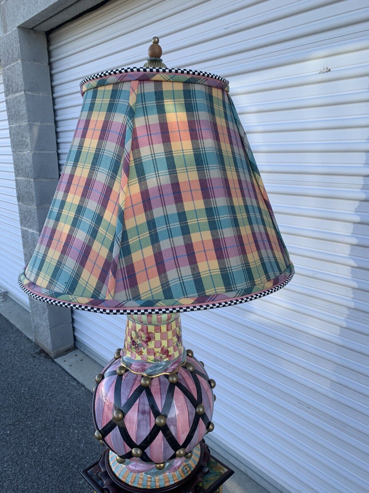 Mackenzie Childs Very Large Lulu Lamp