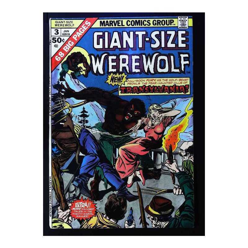 Giant-Size Werewolf #3 Marvel comics VF+ Full description below [e\\