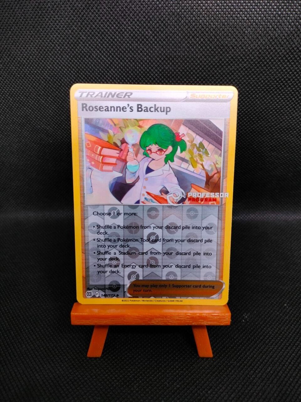 Roseanne\'s Backup 148/172 - Professor Program - Pokemon TCG - Exclusive Printed 