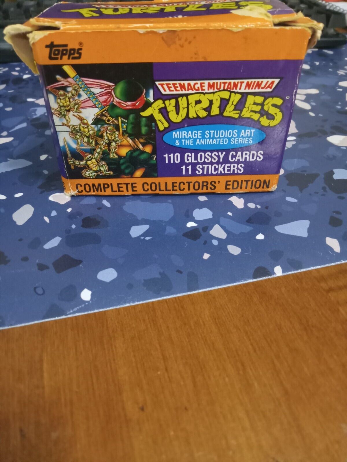 Rare 1989 TOPPS Teenage Mutant Ninja Turtles TMNT Mirage Card Box Set