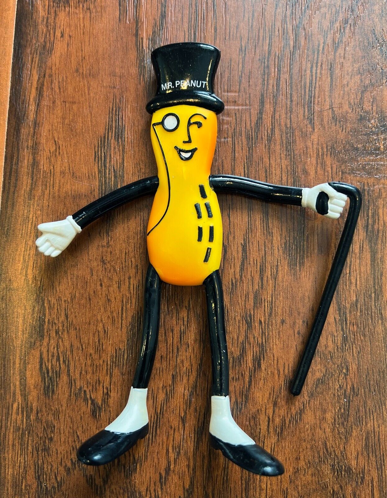 Vintage Mr. Peanut 1991 Poseable 6\