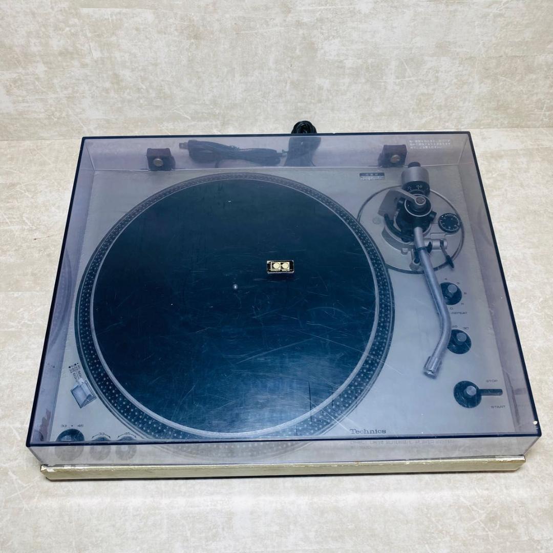Technics Turntable Record Player SL-1600 Tested Working Very Good Condition