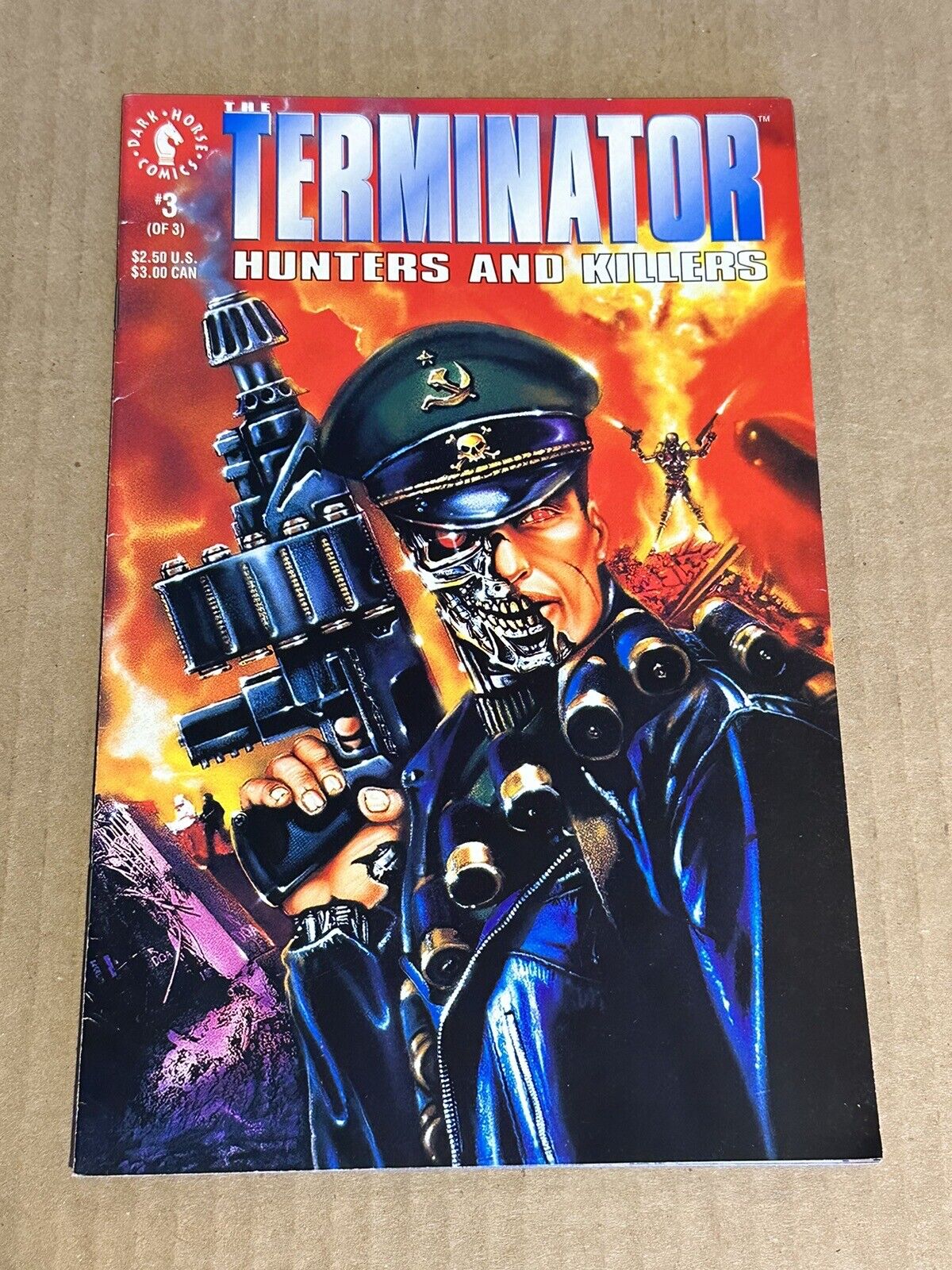 Terminator Hunters And  Killers #3 - Dark Horse Comics 1992. Great Condition