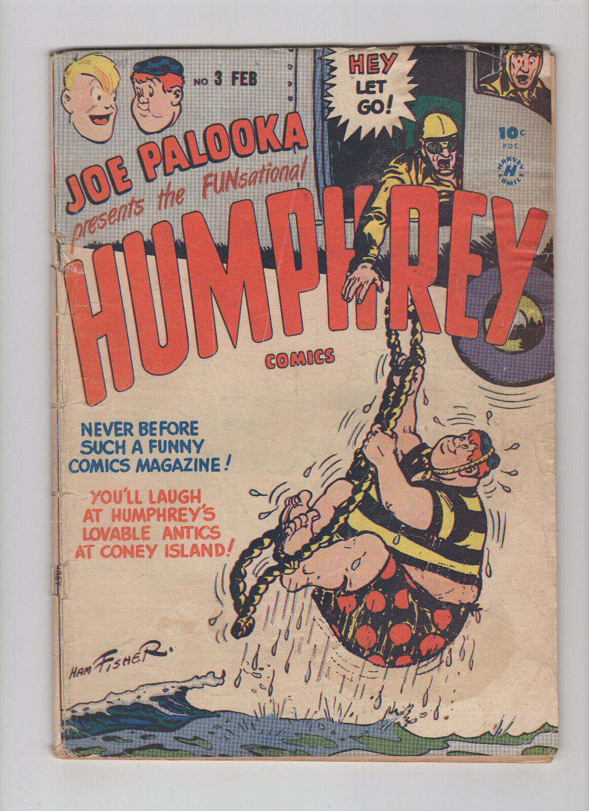 Humphrey Comics #3 (1949 Harvey Comics) Joe Palooka Low Grade