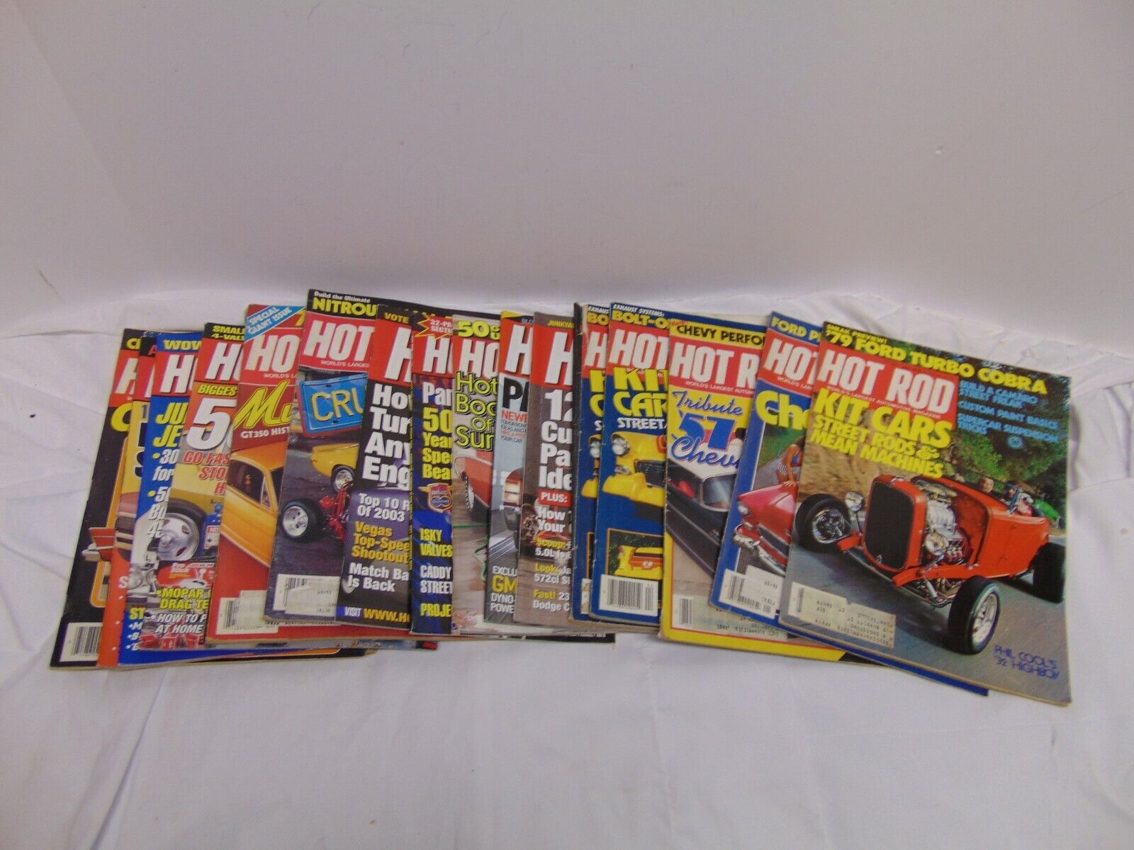 (20) 1979-90\'s Hot Rod Magazines Vette Mania Chevy Fever Mustangs Pin Up Girls