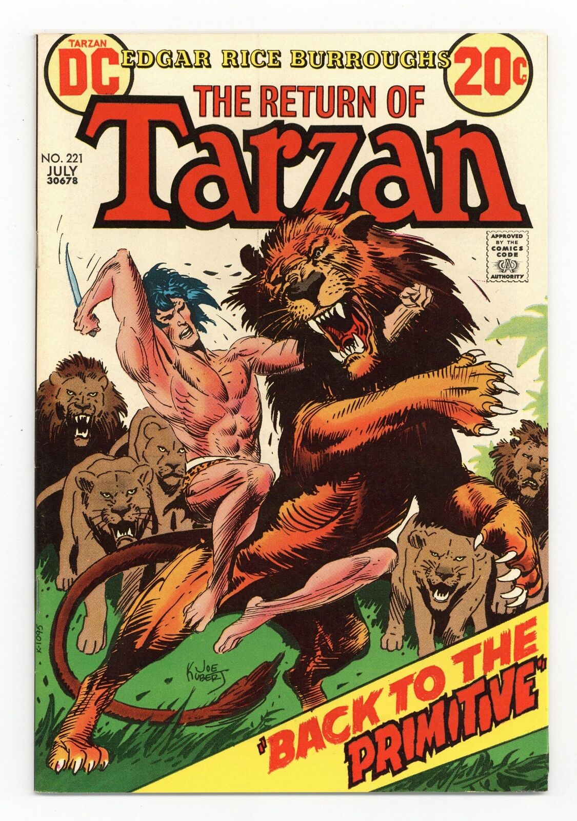 Tarzan Mark Jewelers #221MJ FN- 5.5 1973 Low Grade