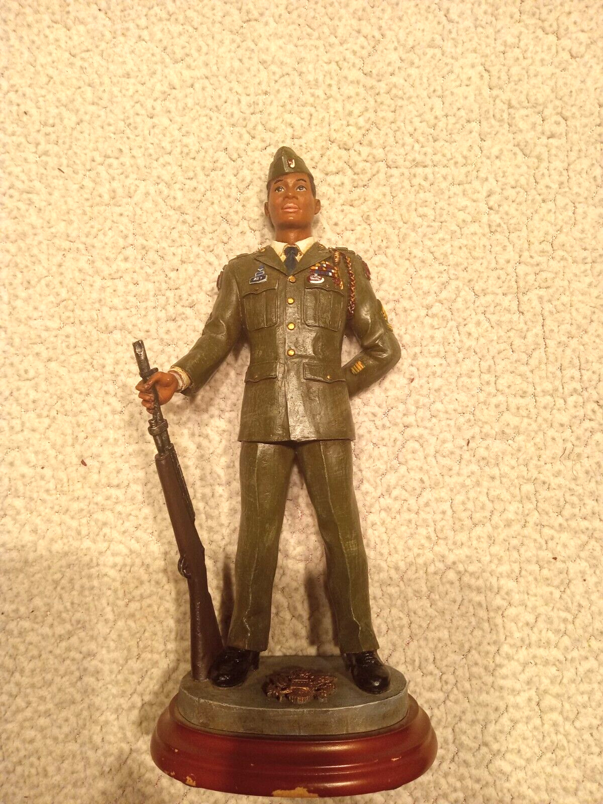 Vanmark/American Heroes Figurine Statue Color Guard 1998 Limited Edition 1/1602