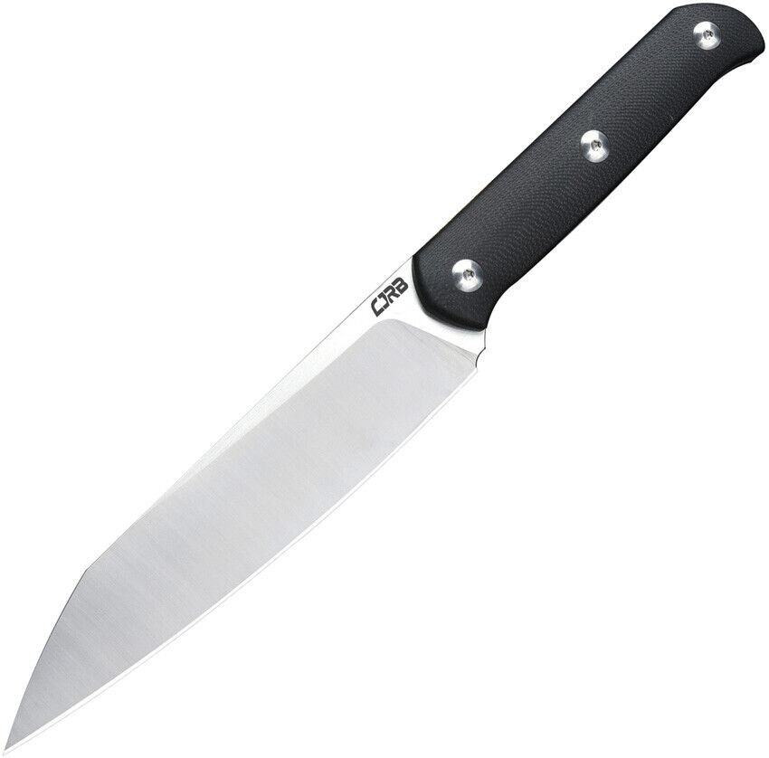 CJRB Silax Fixed Blade Knife Black G10 Satin AR-RPM9 Stainless w/ Sheath 1921BBK