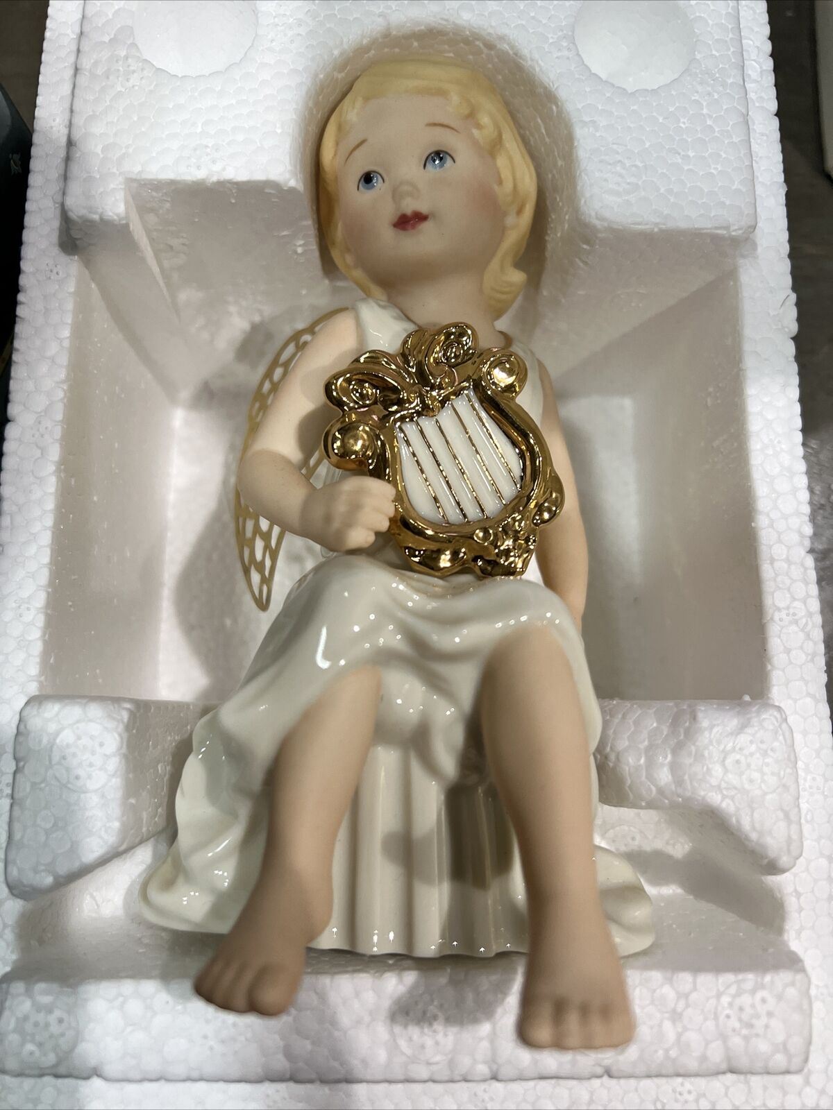 Lenox Classics Little Graces TRANQUILITY Angel Figurine -Limited Edition W/Box
