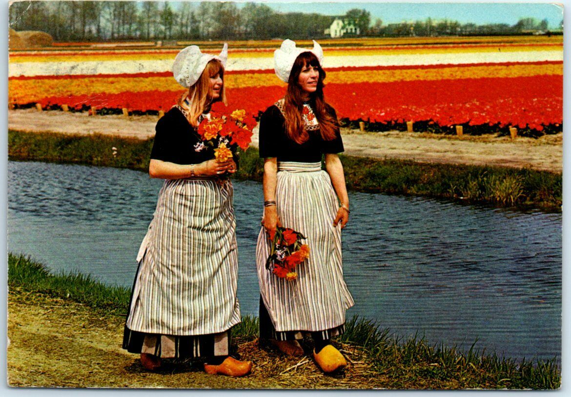 Postcard - Holland in flower decoration, Netherlands
