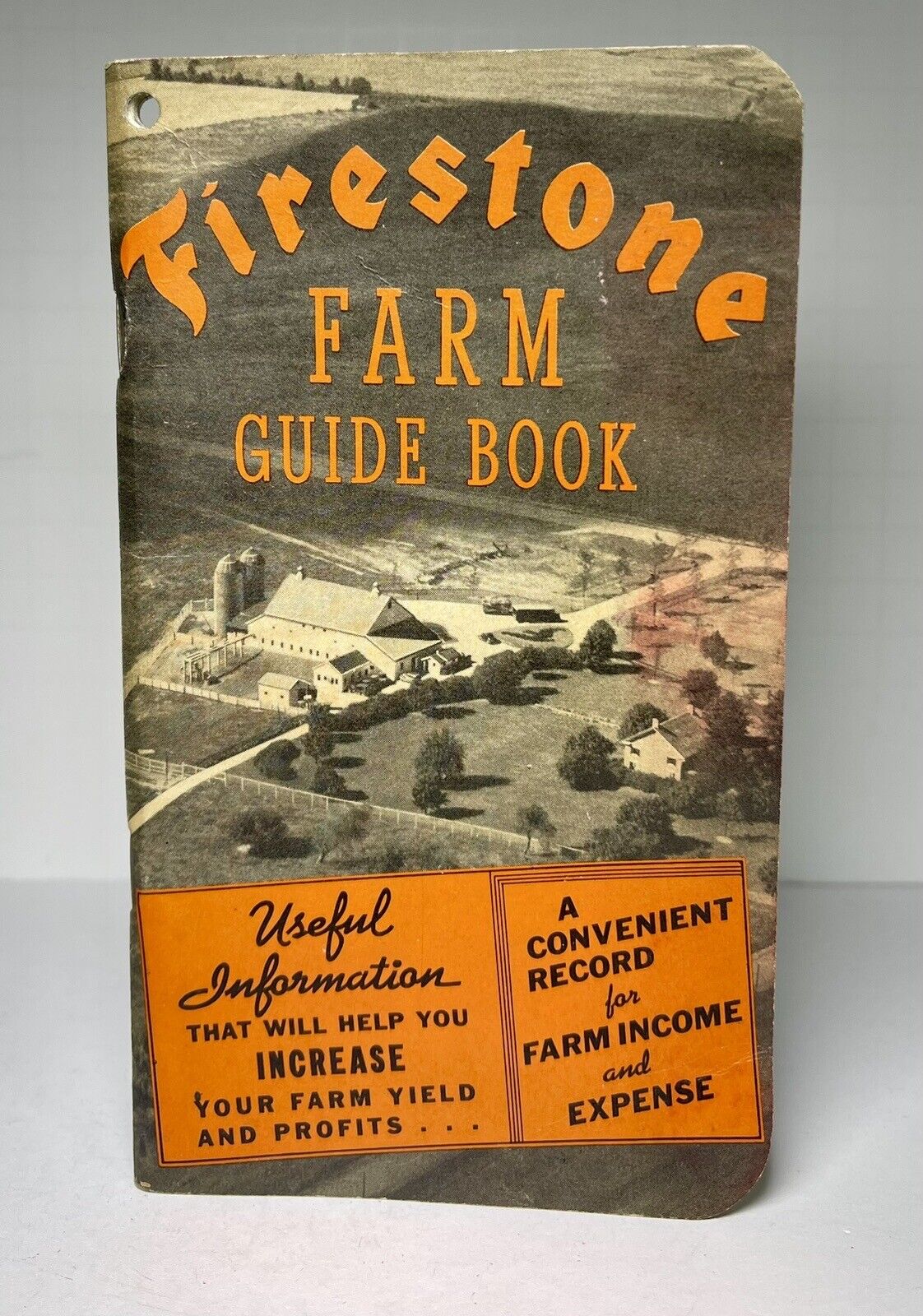 VTG 1940 Firestone Farm Guide Book Pocket-Size Firestone Tire & Rubber Company