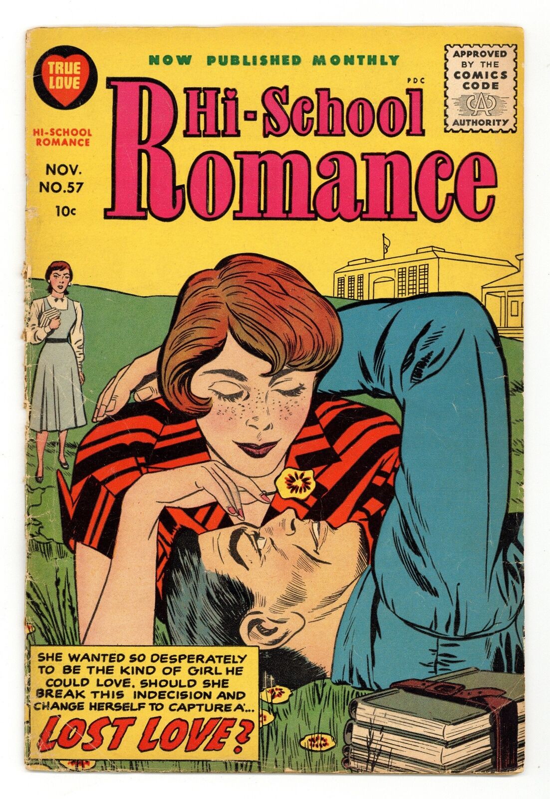 Hi-School Romance #57 GD 2.0 1956