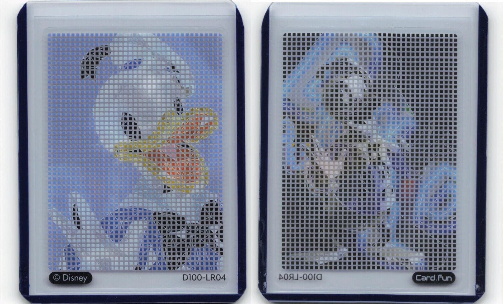 2023 Disney Joyful Lattice Double-Sided Card #D100-LR04 Donald Duck