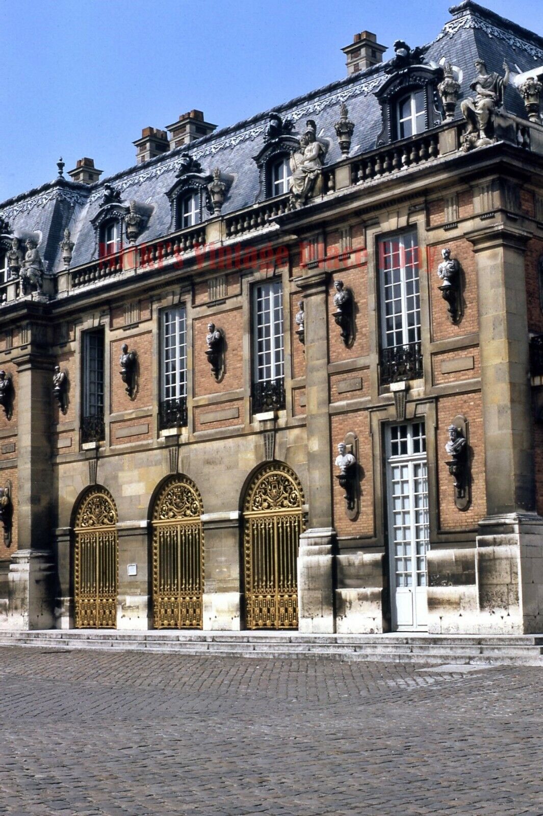 Vtg 1969 Photo 35mm Slide 2 Europe Palace of Versailles l6