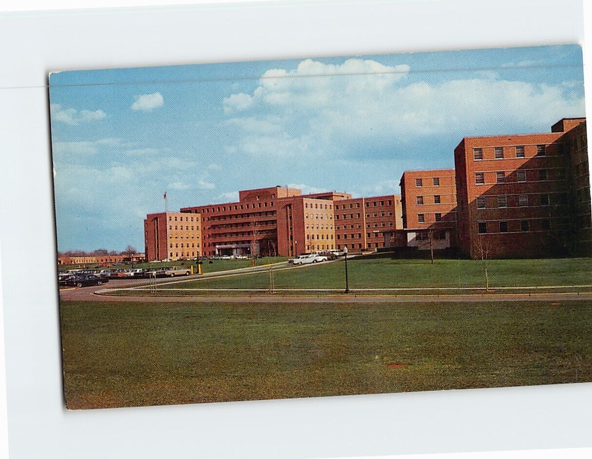 Postcard US Veterans Hospital Brockton Massachusetts USA