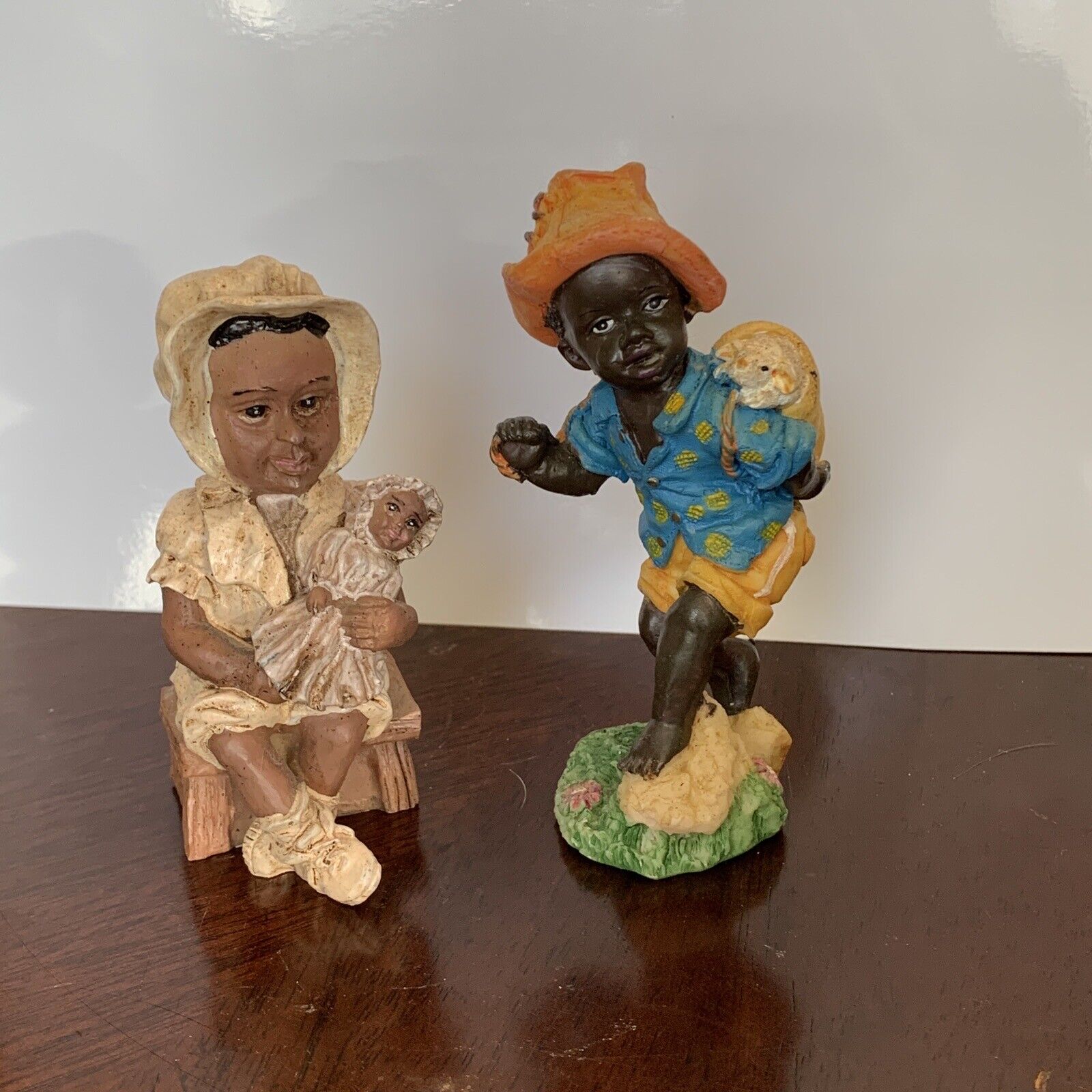 2 Vintage Albert Price Figures Boy And Girl 1993