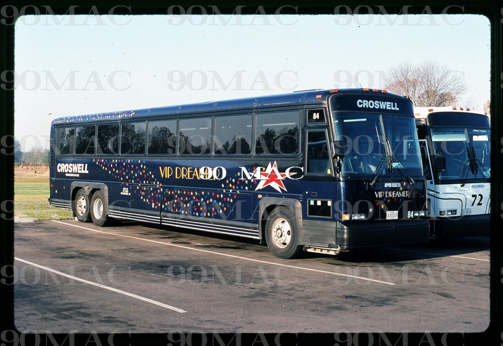 CROSWELL. MCI BUS #84. Cincinnati (OH). Original Slide 1997.