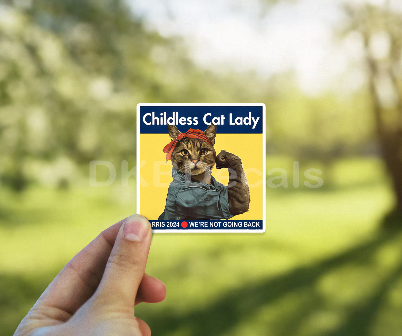 KAMALA HARRIS 2024 - Childless Cat Lady  - 3\