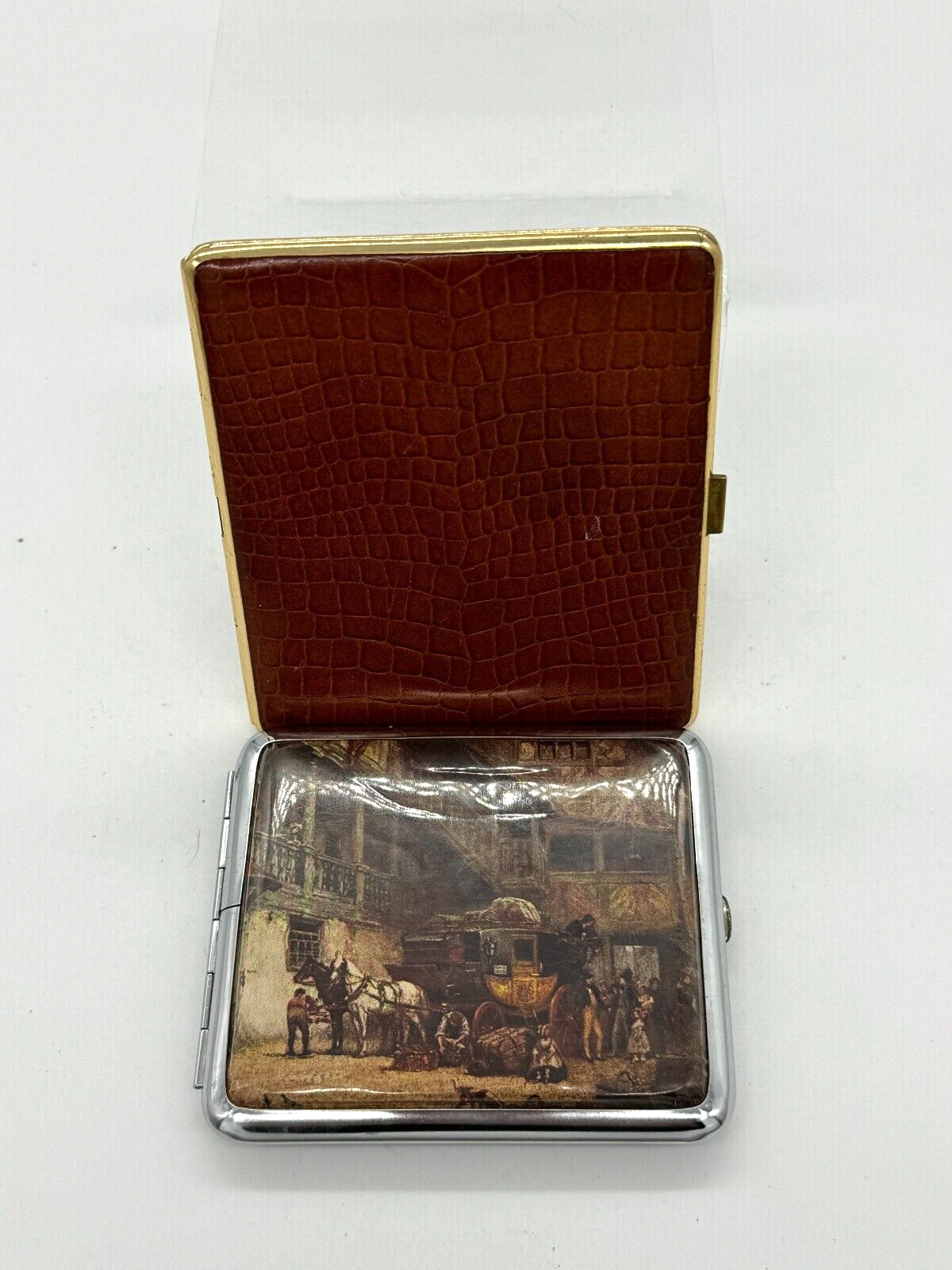 2 Vintage Collectable English Made Cigarette Cases