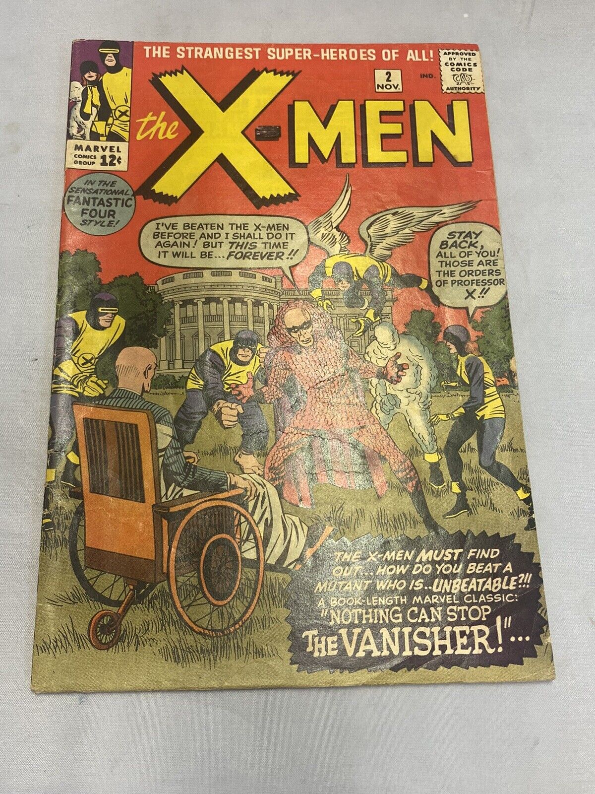 Comic Book- Uncanny X-Men #2 Kirby /Reinman & Lee 1st Vanisher 1963 Complete