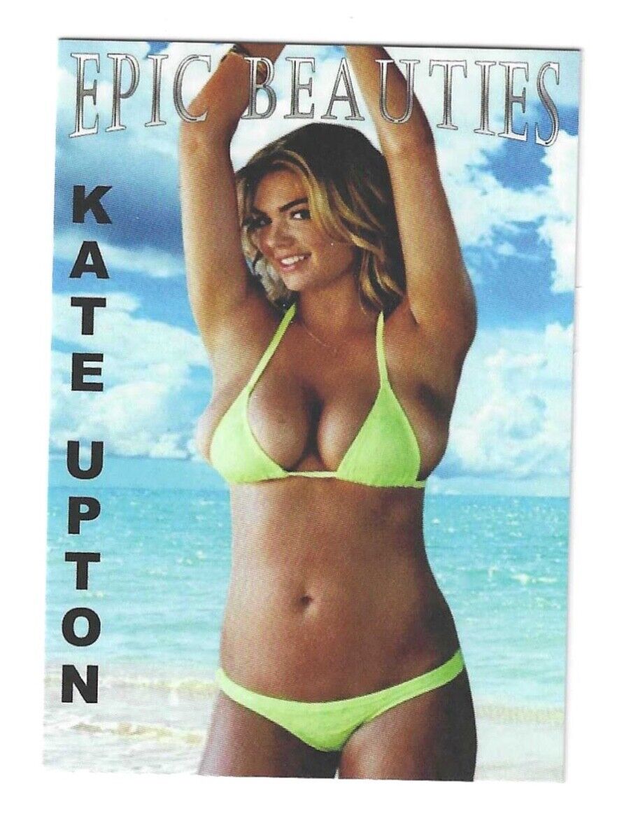 Epic Beauties Kate Upton Series 1 Trading Card #12/20 only 500 made