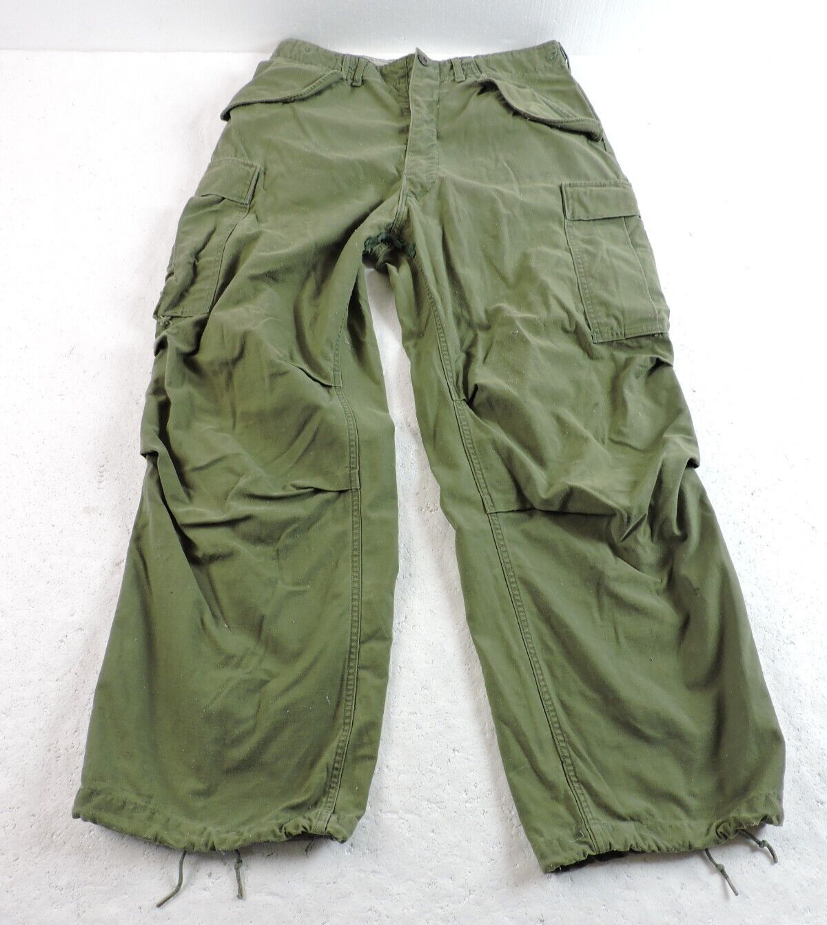 Winfield Vintage Cold Weather Pants Trousers Army 107 Olive Green Small Regular
