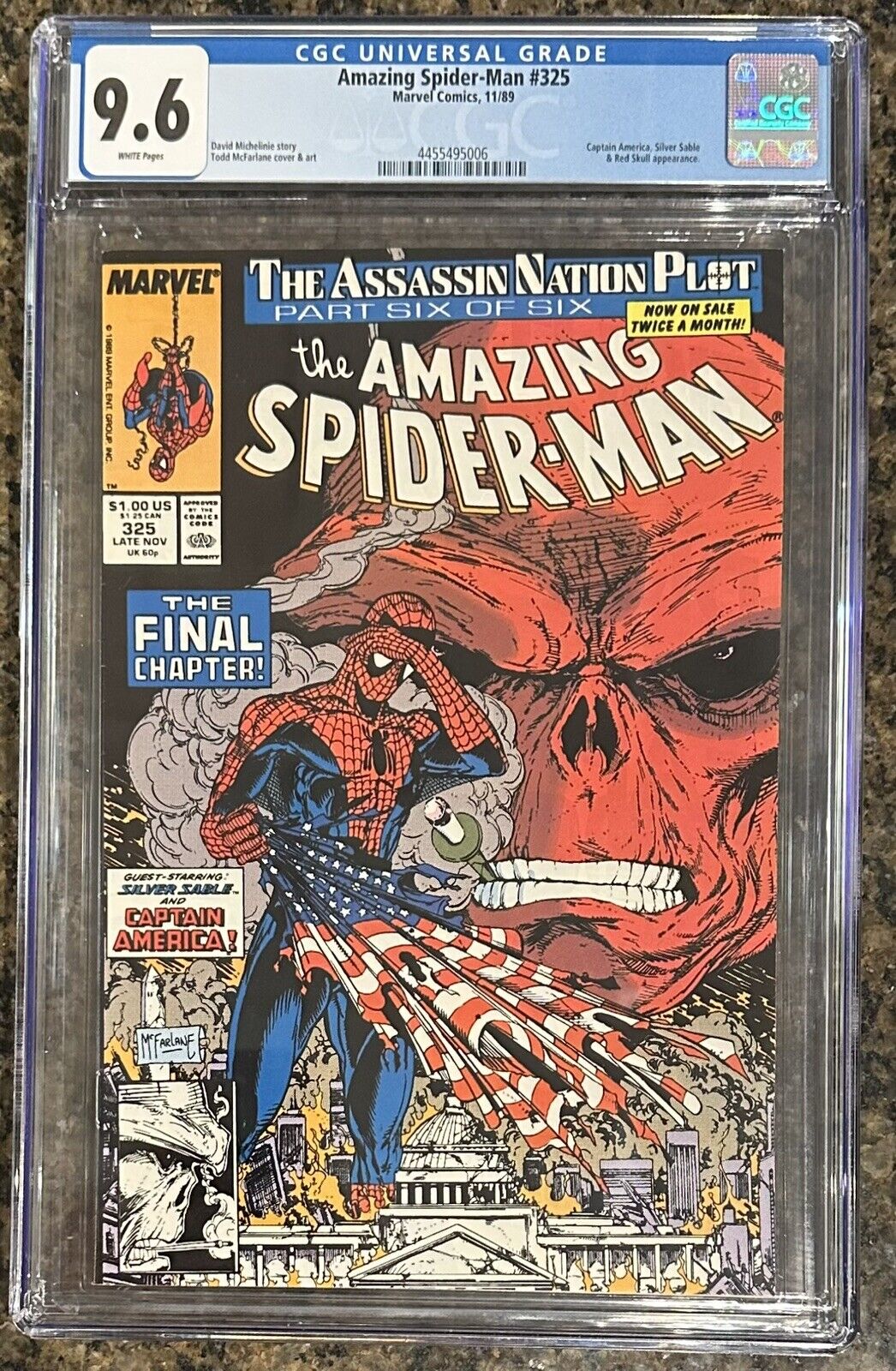The Amazing Spider-Man, Vol. 1  #325A Marvel Comics-CGC 9.6 Near Mint +