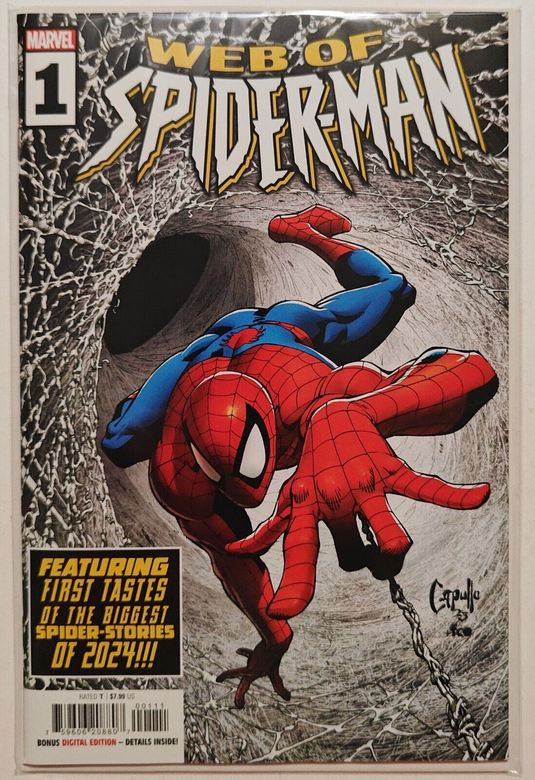 Web of Spider-Man #1 - Greg Capullo Main Cover A - Greg Land 2024 Gemini NEW NM