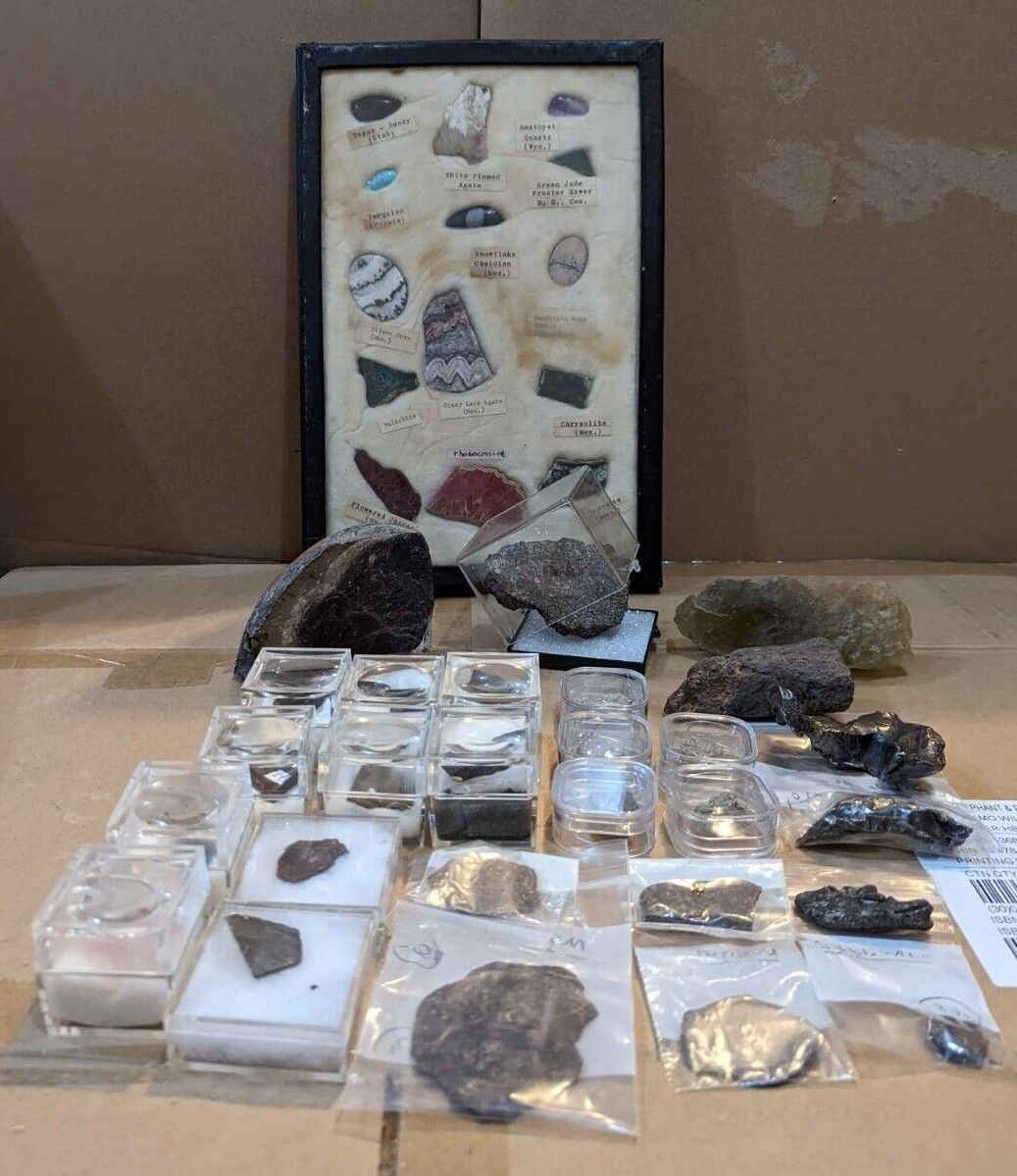Large Collection Meteorites and Stones