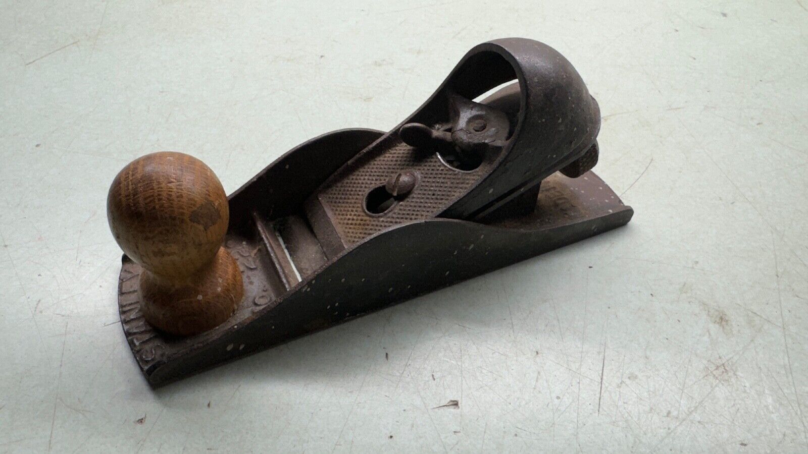STANLEY No 220 Low Angle Block Plane Collectible Vintage Woodworking Tool