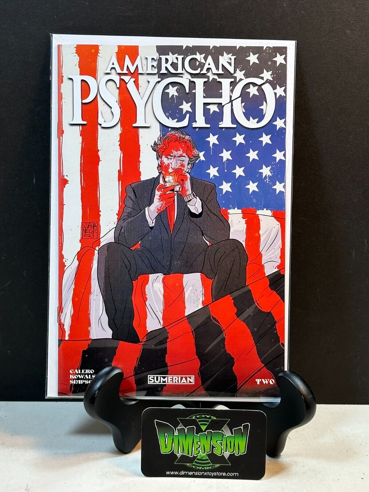 AMERICAN PSYCHO #2 (TWO) COVER A VARIANT COMIC 1ST PRINT NM SUMERIAN 2023
