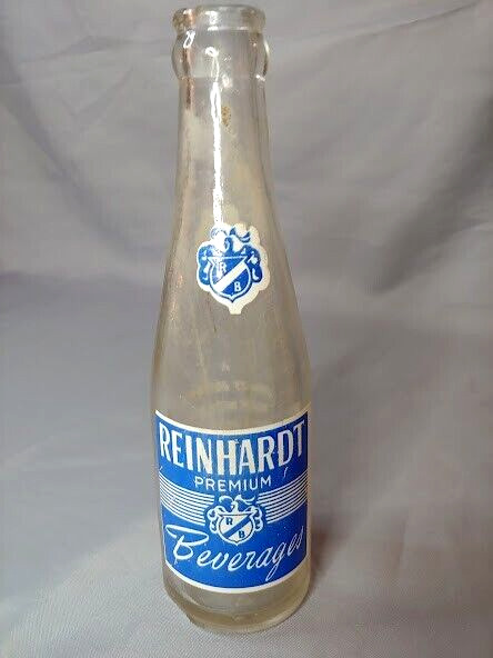 ACL Soda Bottle 1967 Reinhardt Premium Beverages  Newark NJ