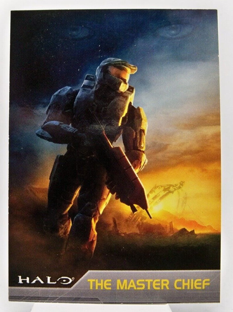 Halo Master Chief Promo P1 SDCC Trading Card XBox360 Bungie Topps 2007 NM rare