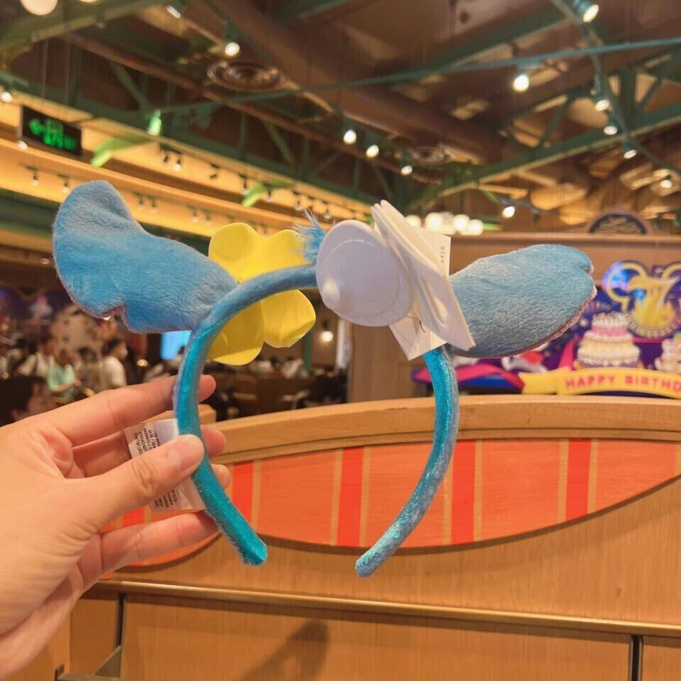 Disney authentic 2023 STITCH Ear Headband Shanghai Disneyland