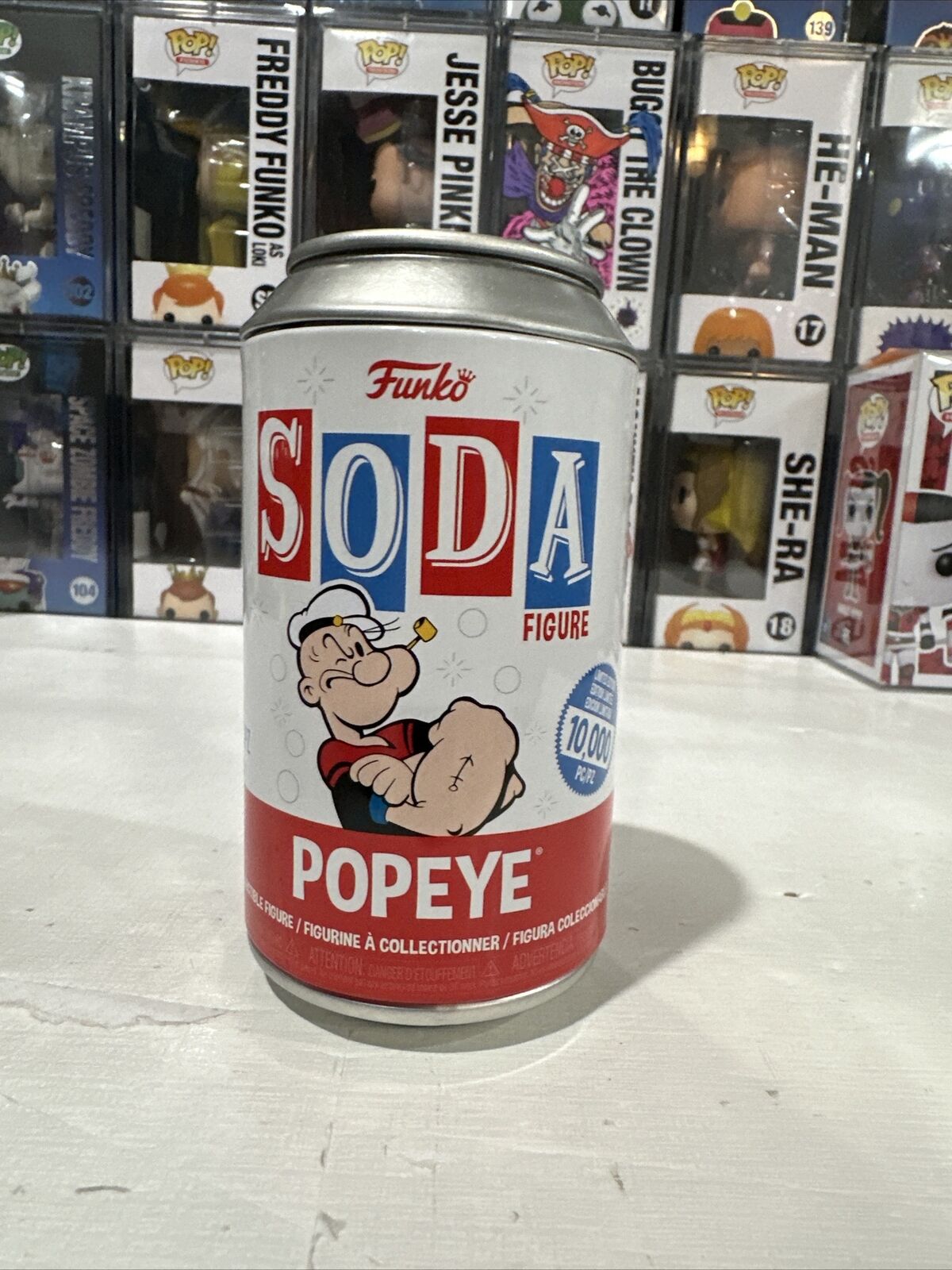 Funko SOda Popeye Chase Limited Edition 1/1600 PCS