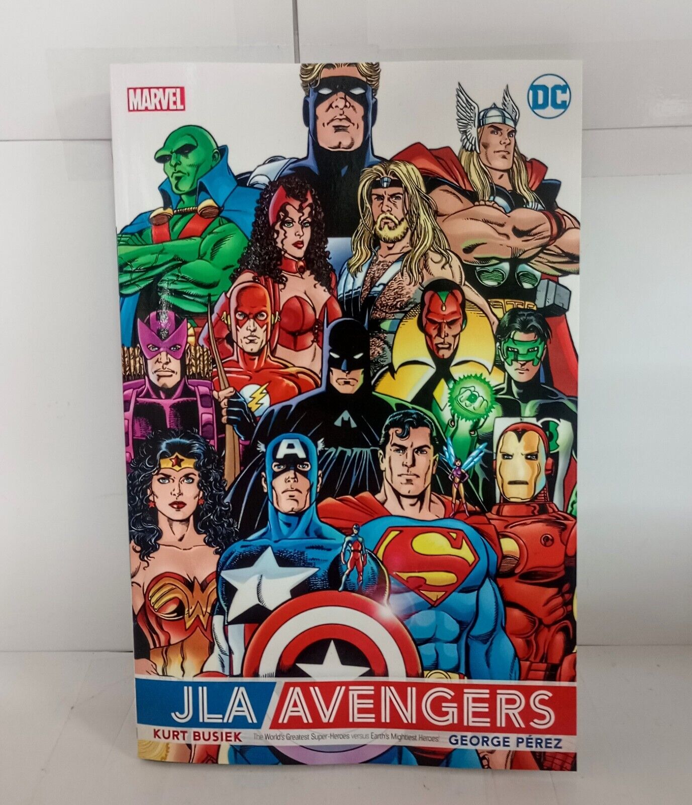 JLA Avengers - Hero Initiative TP - George Perez Kurt Busiek (2022) Brand New NM