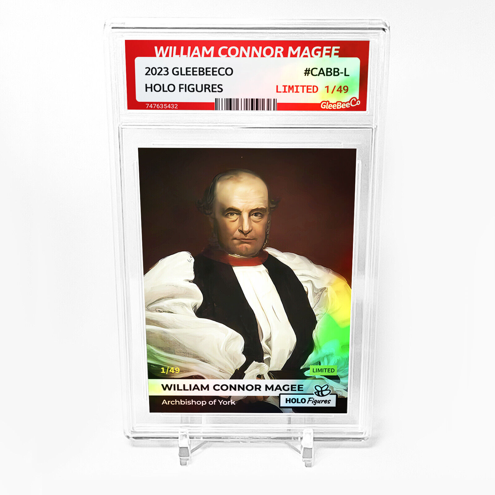 WILLIAM CONNOR MAGEE Card 2023 GleeBeeCo Holo Figures #CABB-L /49