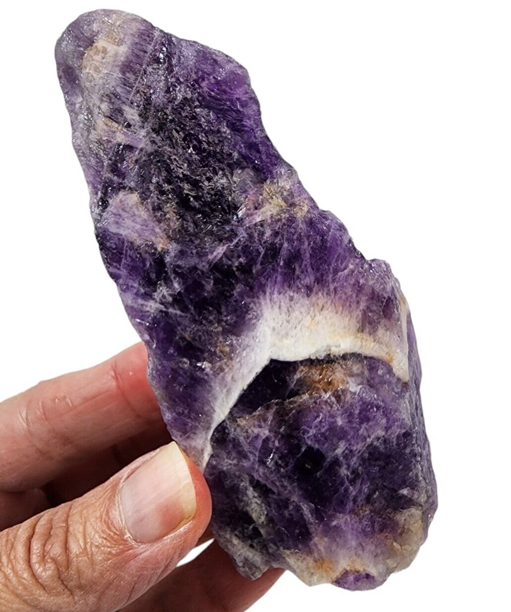 Amethyst Crystal Rough Stone Brazil 96 grams