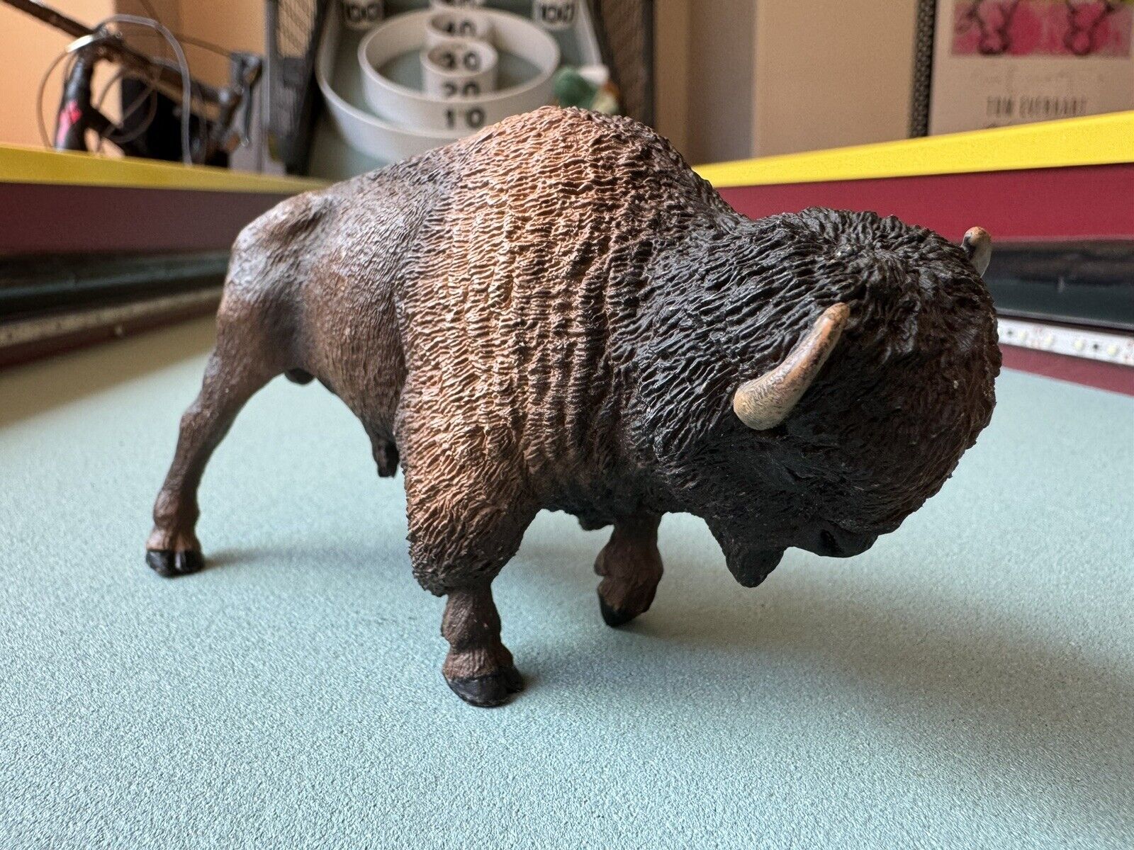 Safari Ltd Brown American BISON 2018 Buffalo Animal Figure Toy Wildlife Figurine