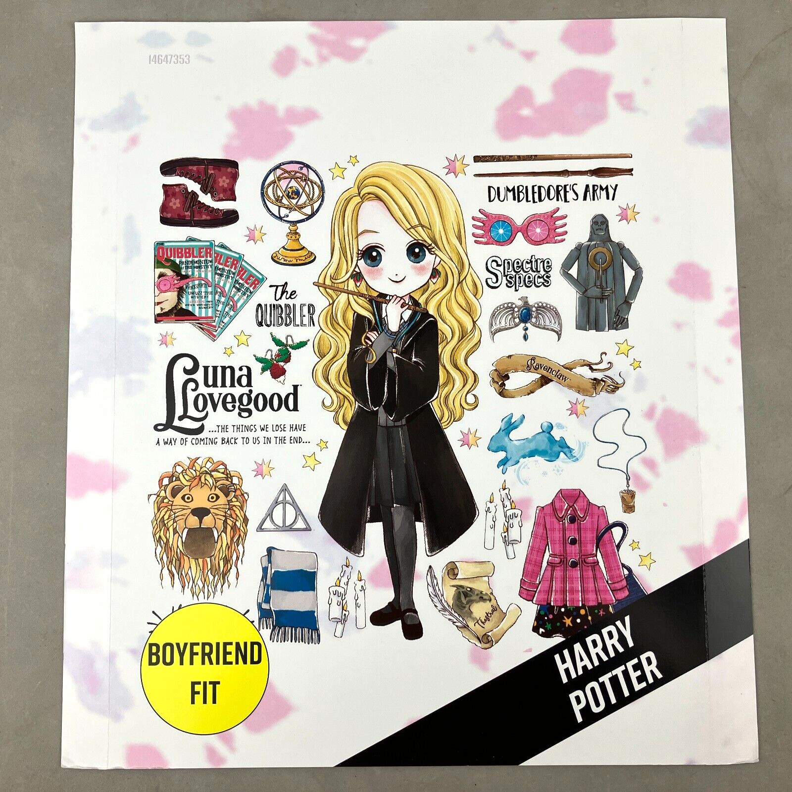 Harry Potter Luna Lovegood Chibi Hot Topic T-Shirt Store Display Poster Print