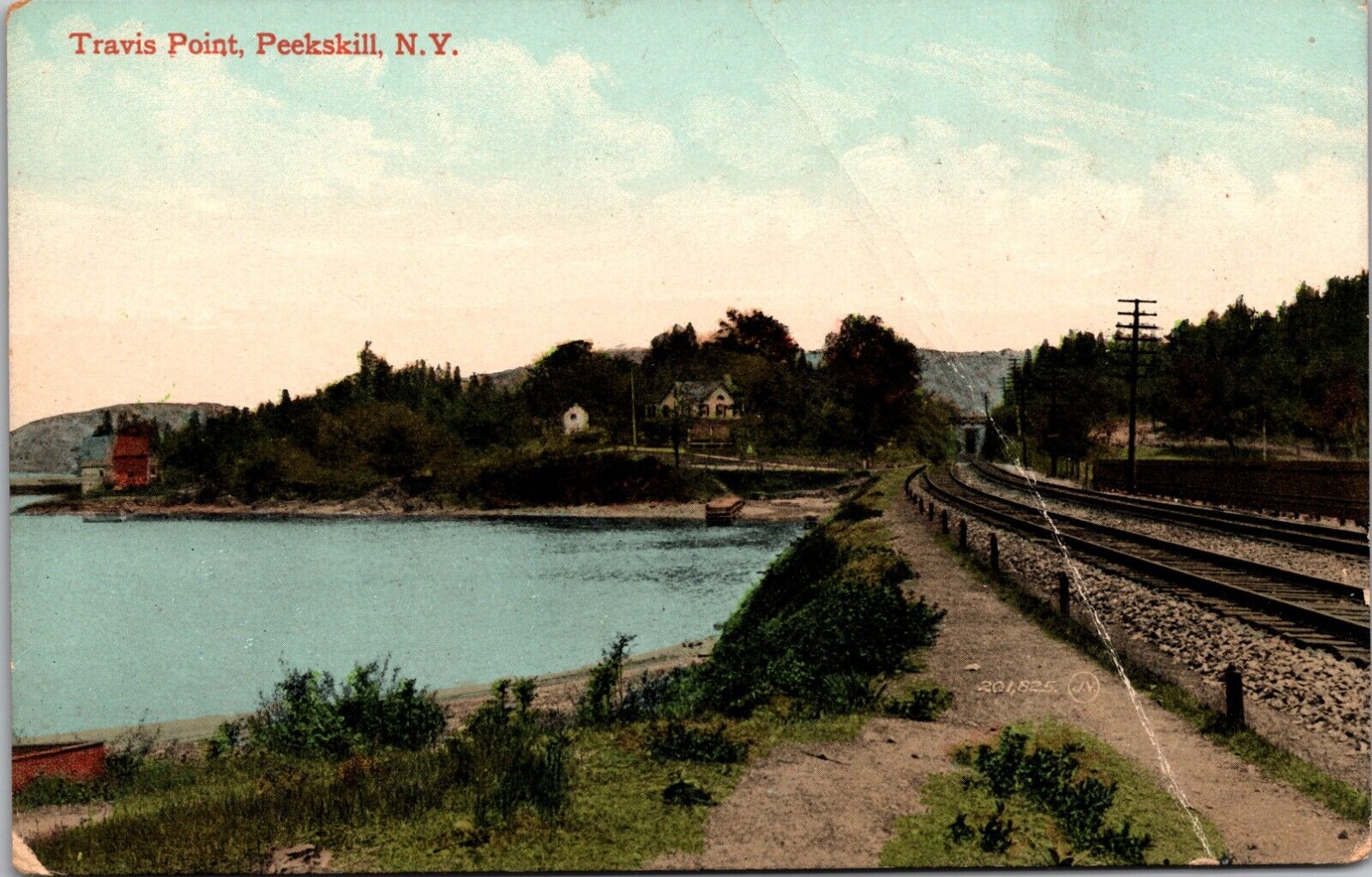 Postcard Travis Point Peekskill NY -Unposted