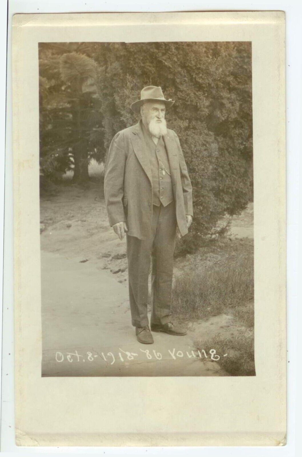 1918 Civil War veteran? - Holton/Horton Kansas Real Photo