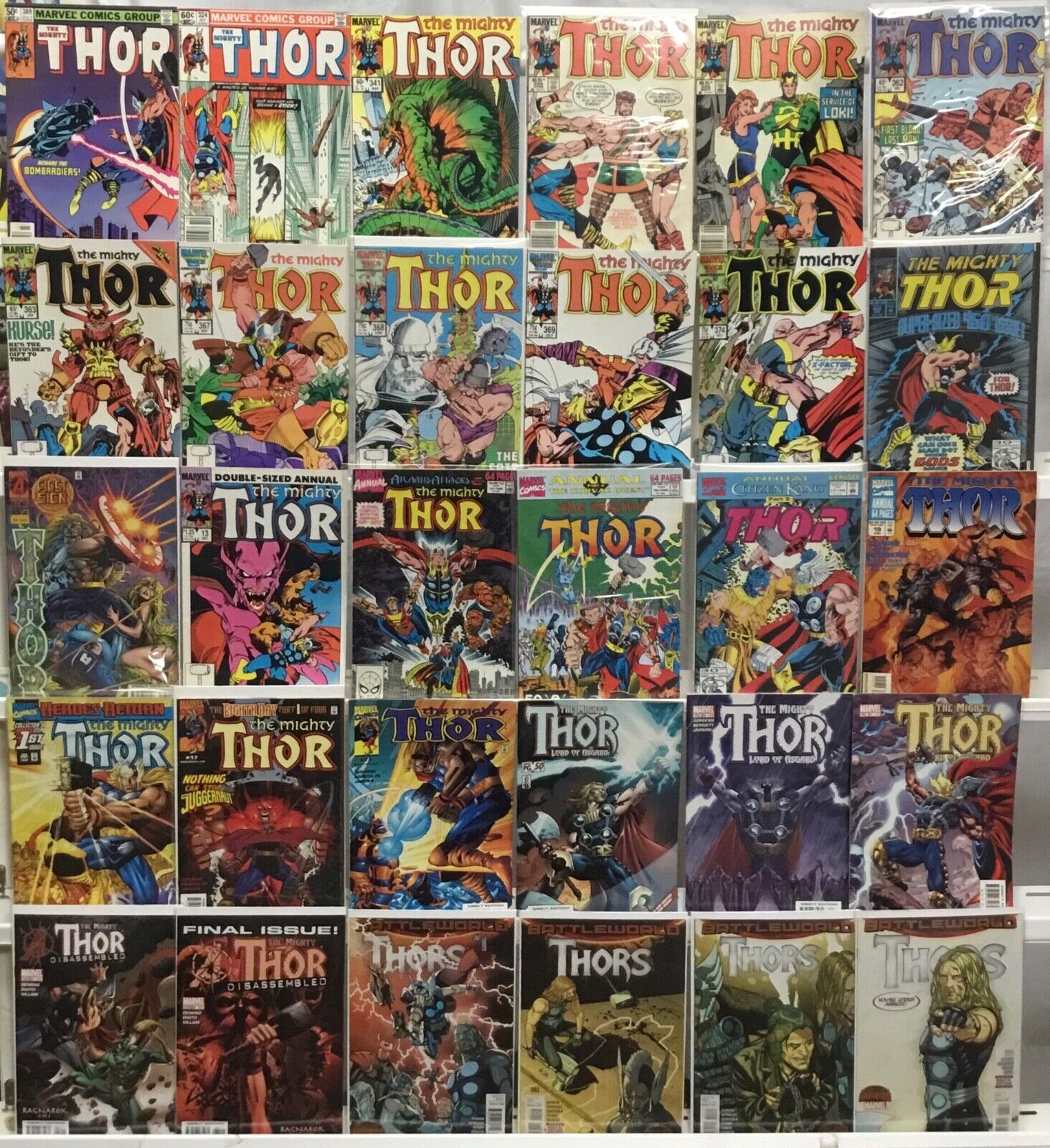 Marvel Comics - Thor - Comic Book Lot of 30 Issues