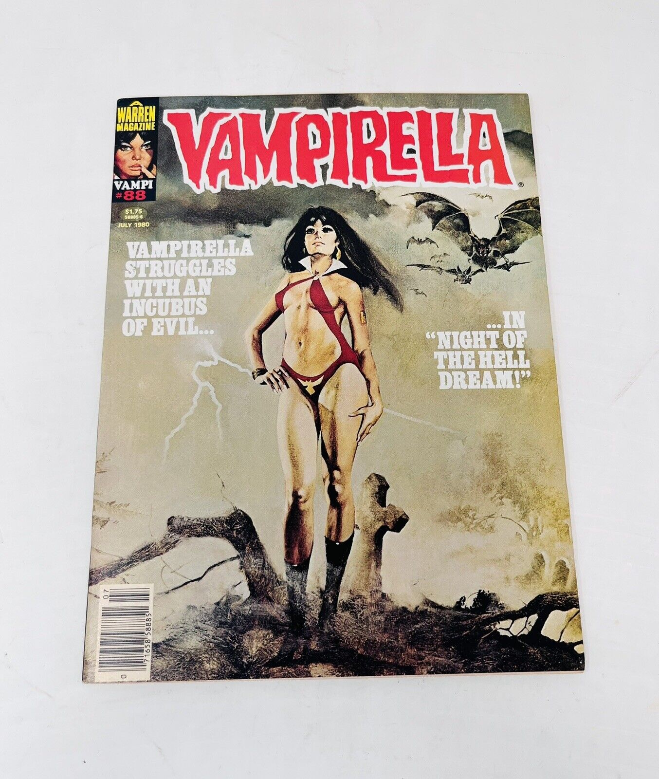 Vampirella #88 Warren Magazine 1980 Bronze Age- VF