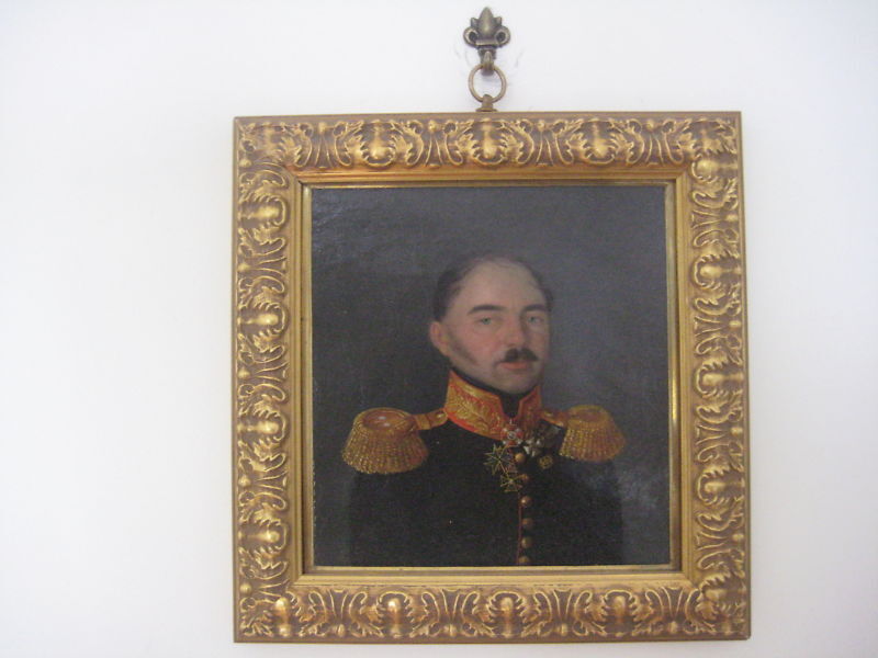 Russian Military Portrait of a Major-General Circa 1835