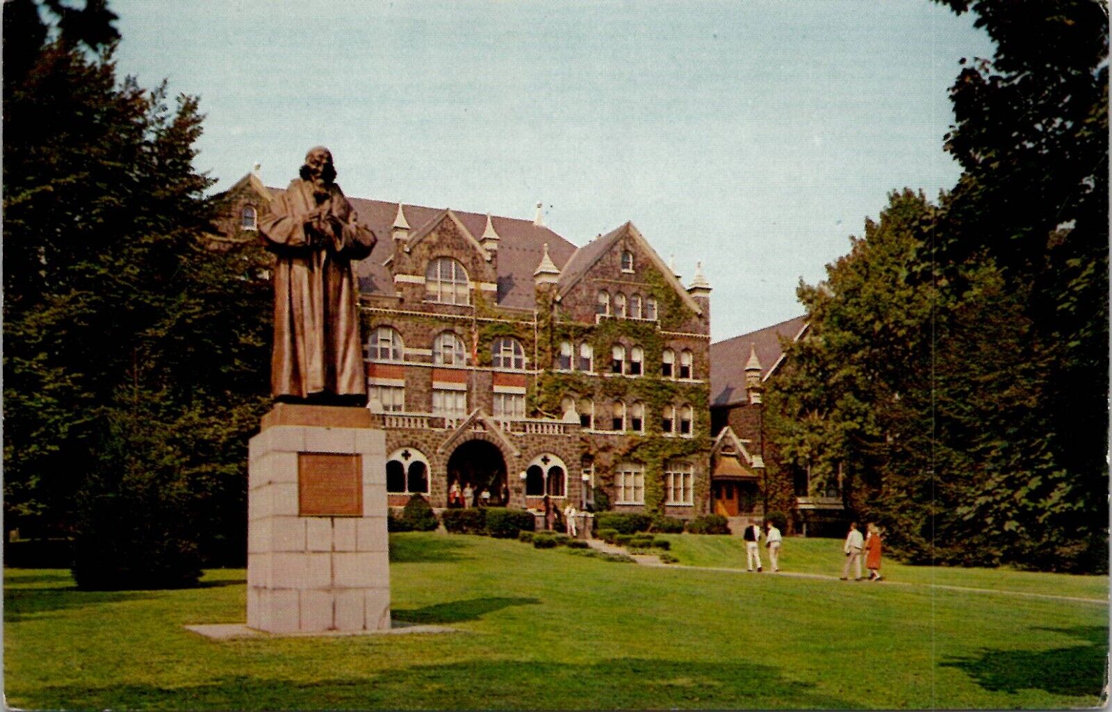 Comenius Hall Moravian College Bethlehem Pennsylvania Postcard