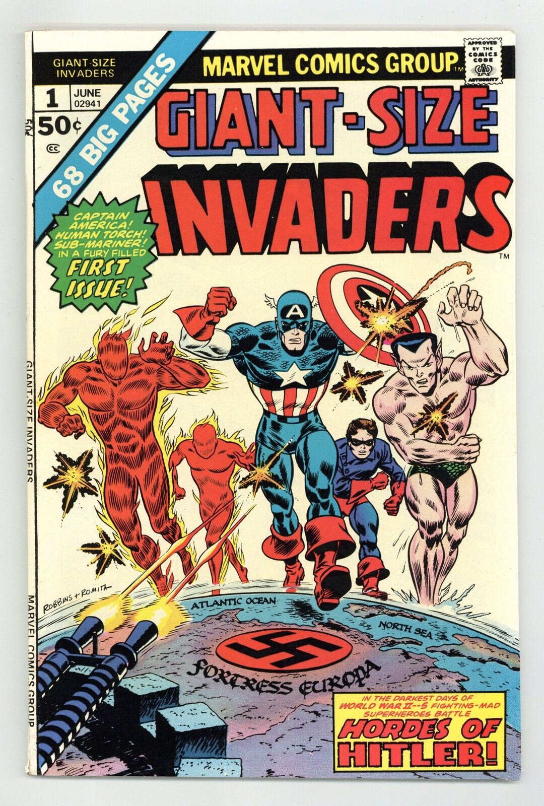 Giant Size Invaders #1 VG/FN 5.0 1975